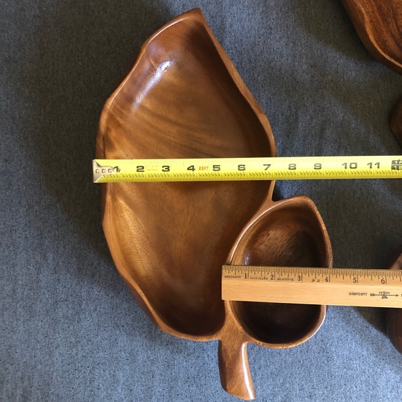 House of Monkeypod Serving Set Made in Hawaii - Picture 14 of 16